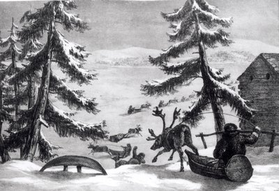 Reindeer-Drawn Sledges, from 